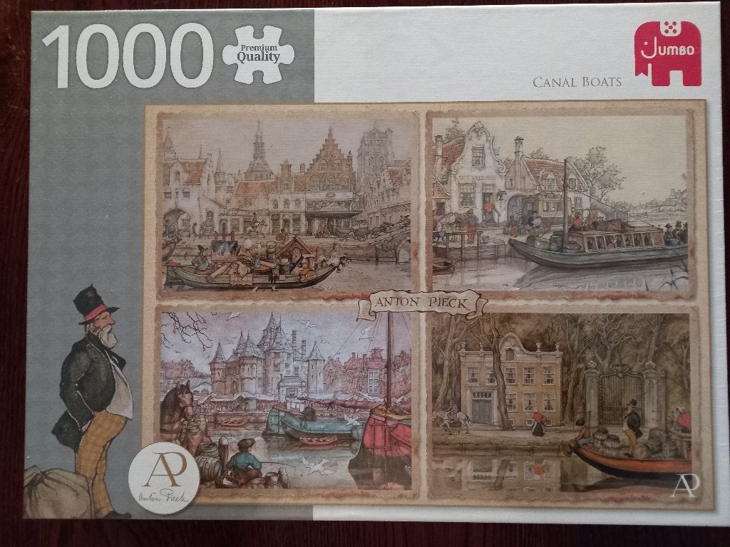 puzzel 1000 stuks, Ophalen of Verzenden, 500 t/m 1500 stukjes, Zo goed als nieuw, Legpuzzel