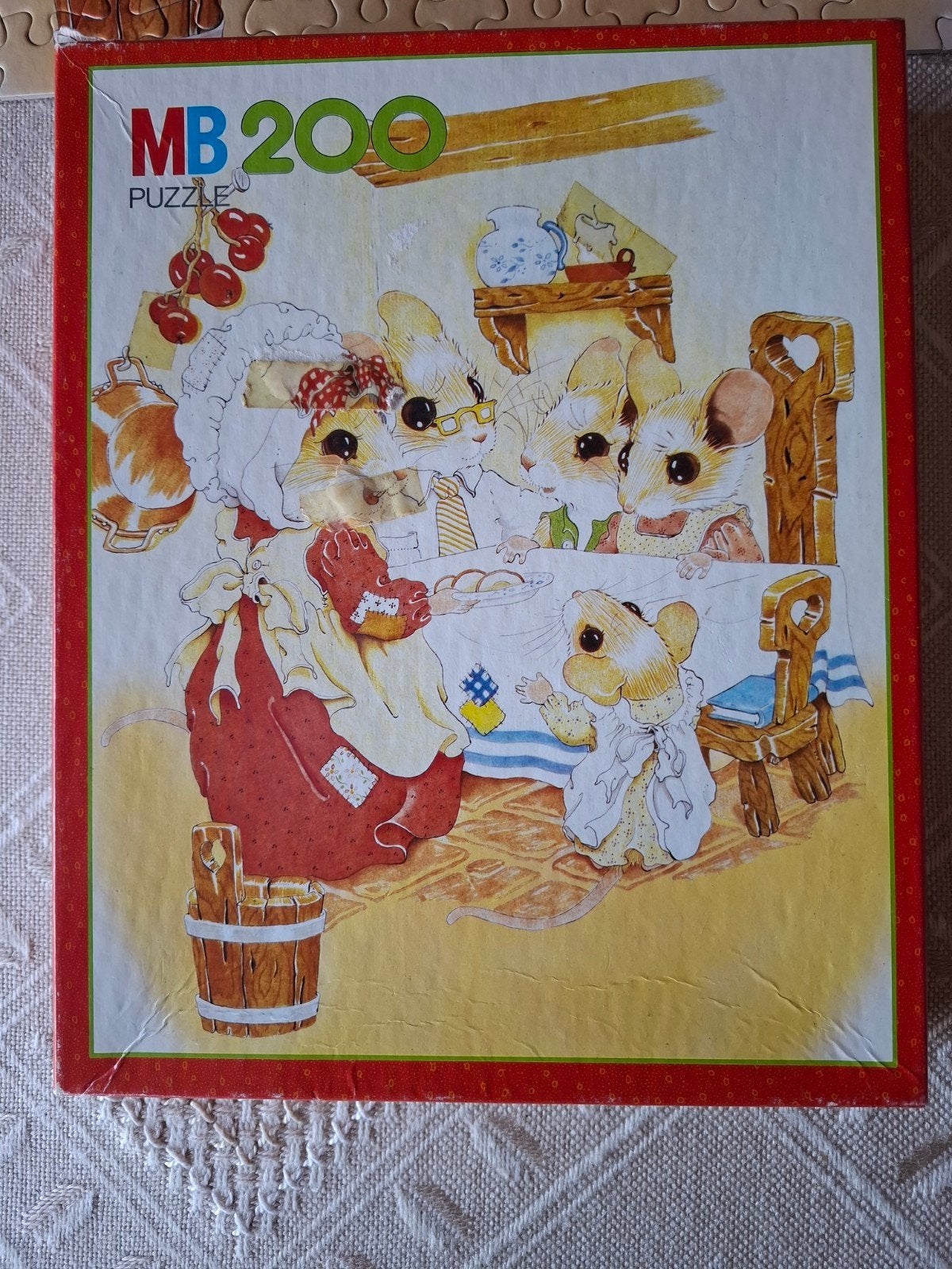 Volledige puzzel MB 200 stuks, Enlèvement ou Envoi