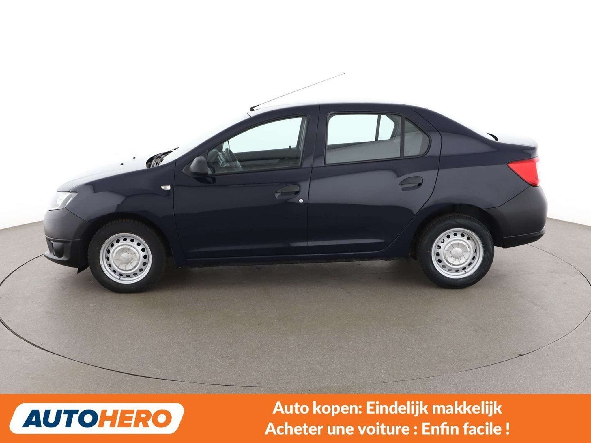 Dacia Logan 1.2 (bj 2016), Auto's, Voorwielaandrijving, 4 deurs, Stof, Blauw
