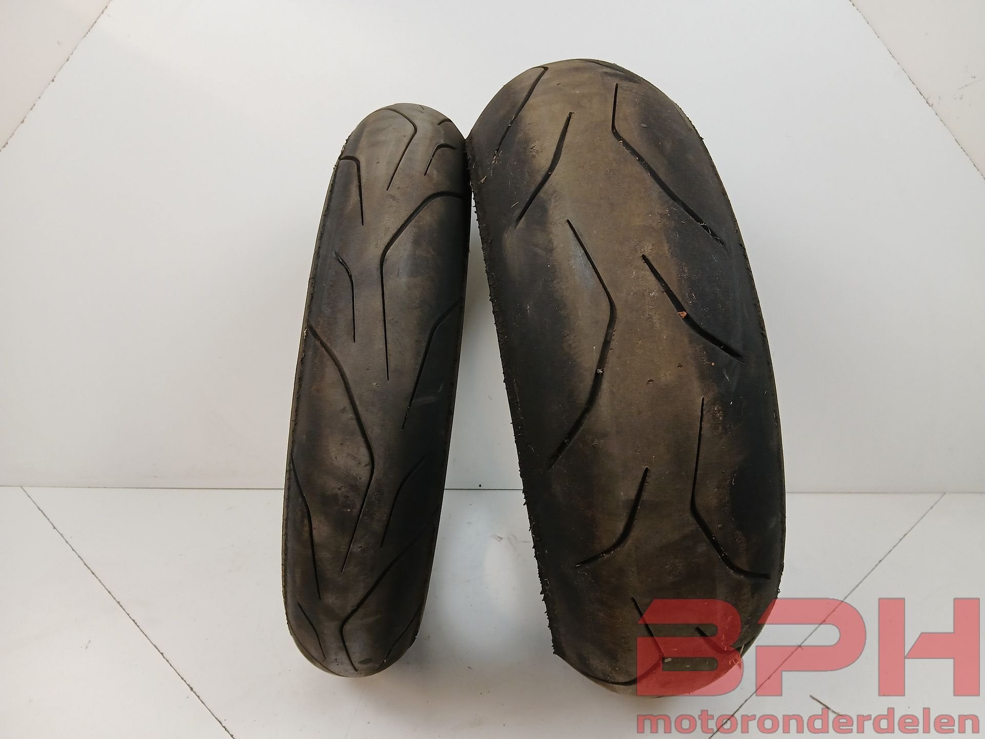 Set motorbanden Dunlop Sportsmart TT 120/70/17 / 190/55/17, Motos, -, Utilisé, -, -