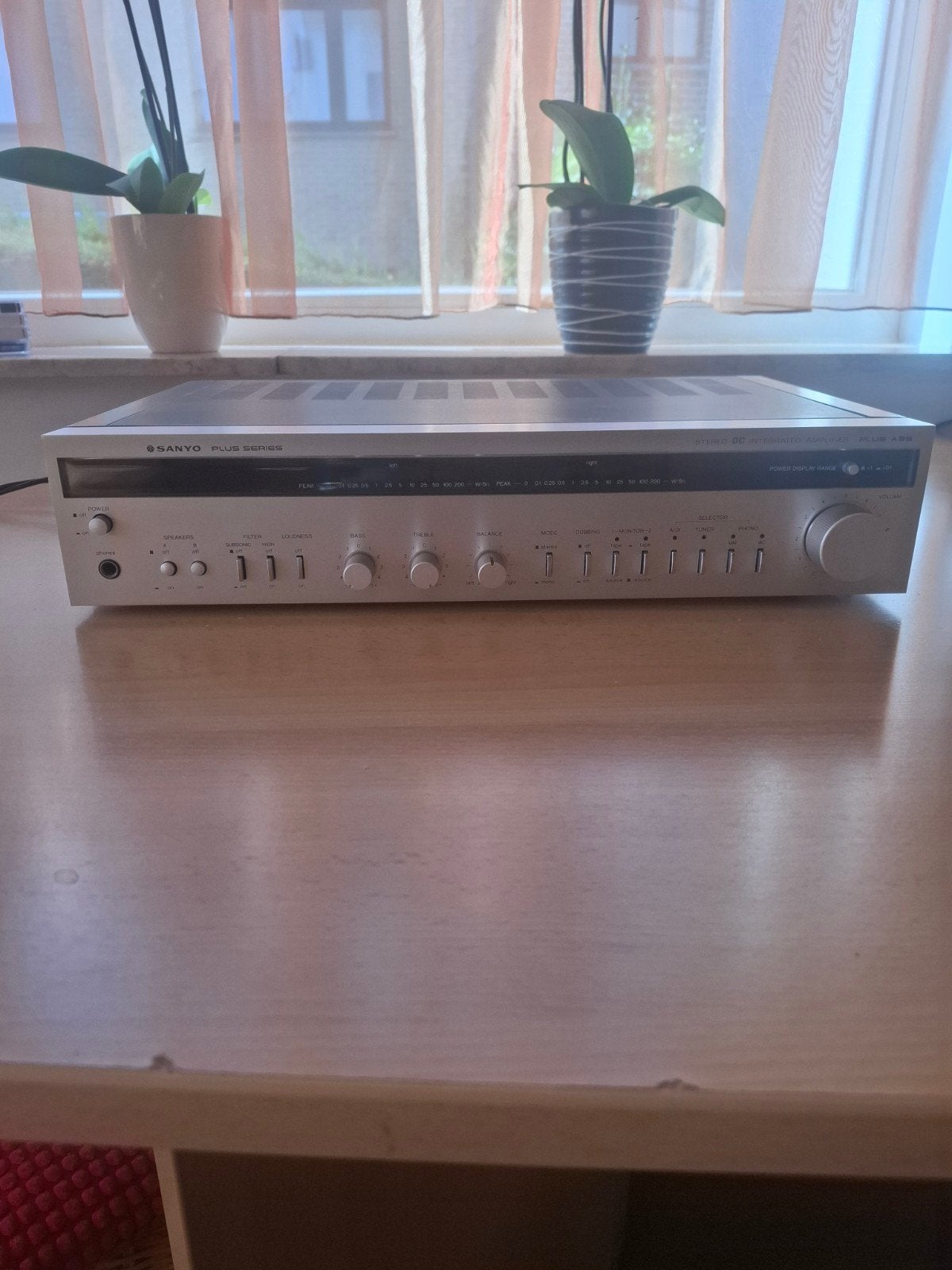 Amplificateur Sanyo Stereo DC Plus A35, Autres marques, Comme neuf, Enlèvement, Stéréo
