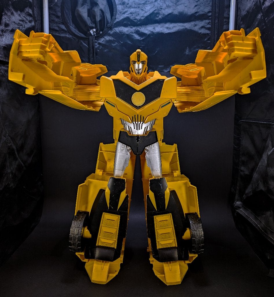 Grand robot Transformers Hasbro Tomy 2014 (Bumblebee), Envoi, Utilisé, Decepticons