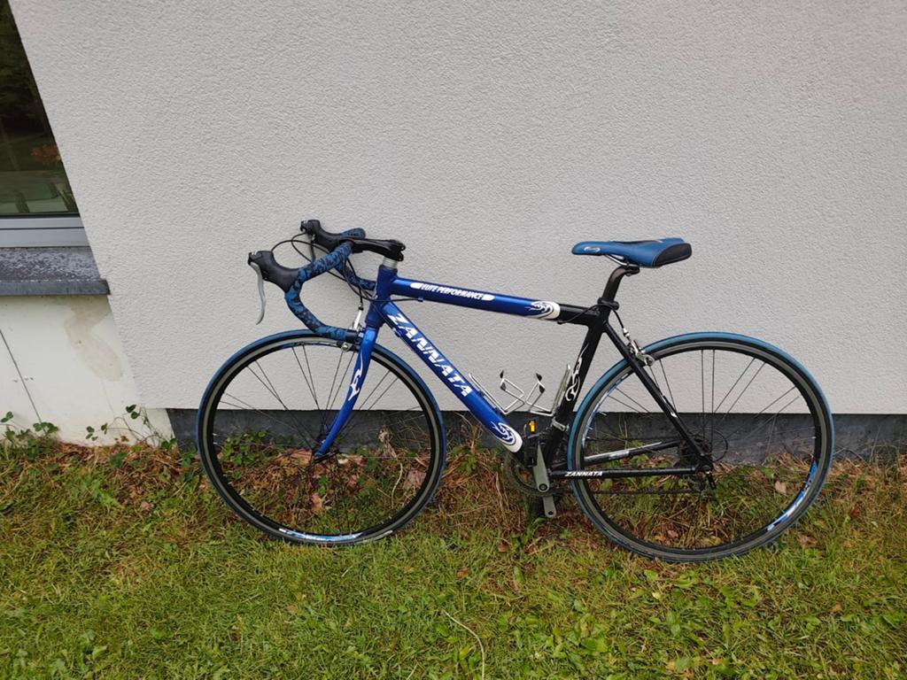 Zammata retro koersfiets aluminium, Fietsen en Brommers, Fietsen | Racefietsen, Gebruikt, Heren, Aluminium, 49 tot 53 cm