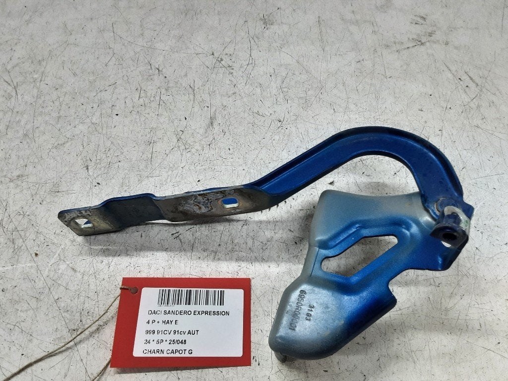CHARNIERE DE CAPOT GAUCHE Dacia Sandero III (6950R00001), Dacia, Mevr. I. Hauben, Utilisé, Rue de l'Espoir 34 34
4030  GRIVEGNÉE, BE