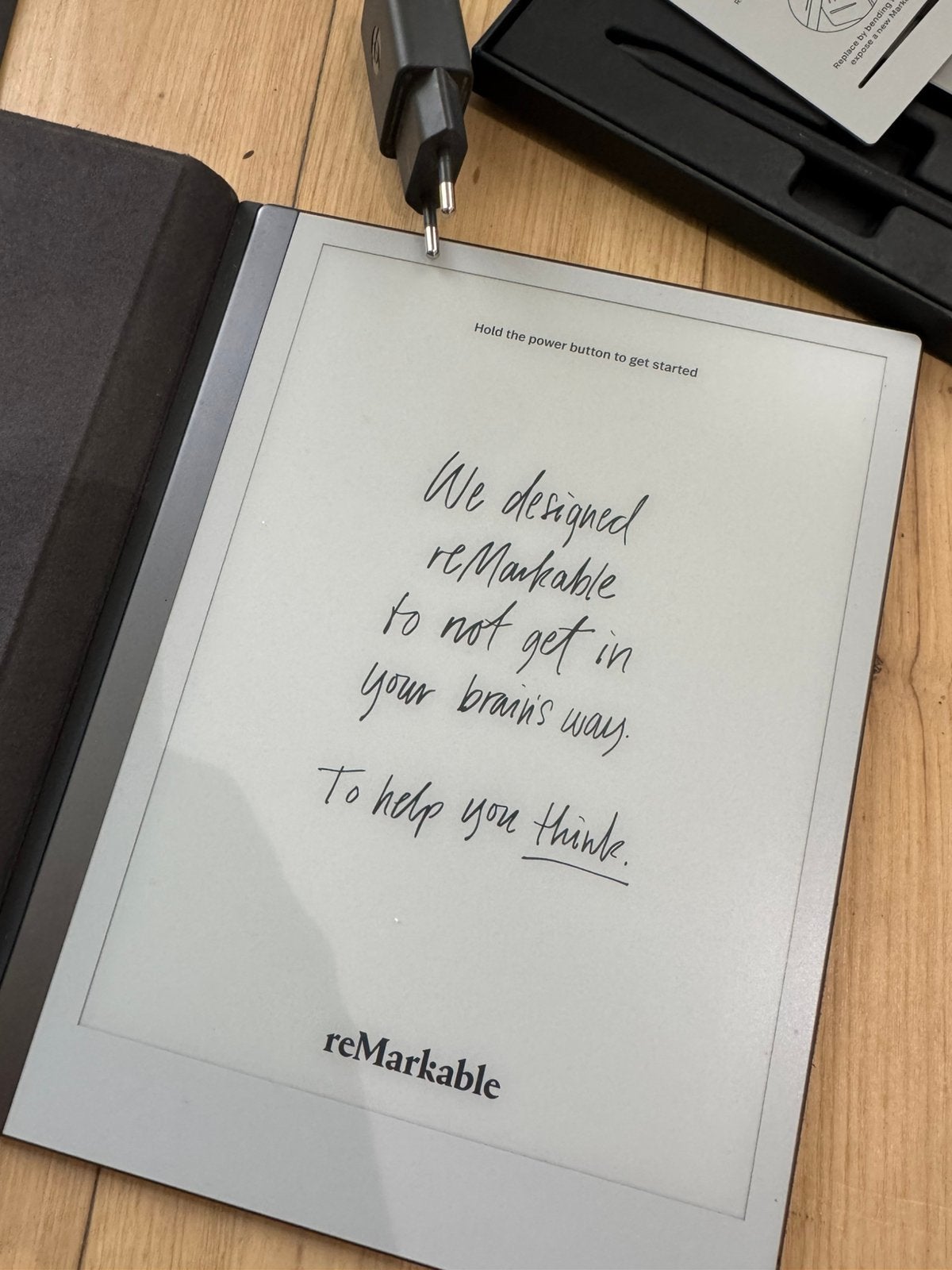 Remarkable 2 + stylo Marker plus + étui en cuir + chargeur, Enlèvement ou Envoi, Comme neuf