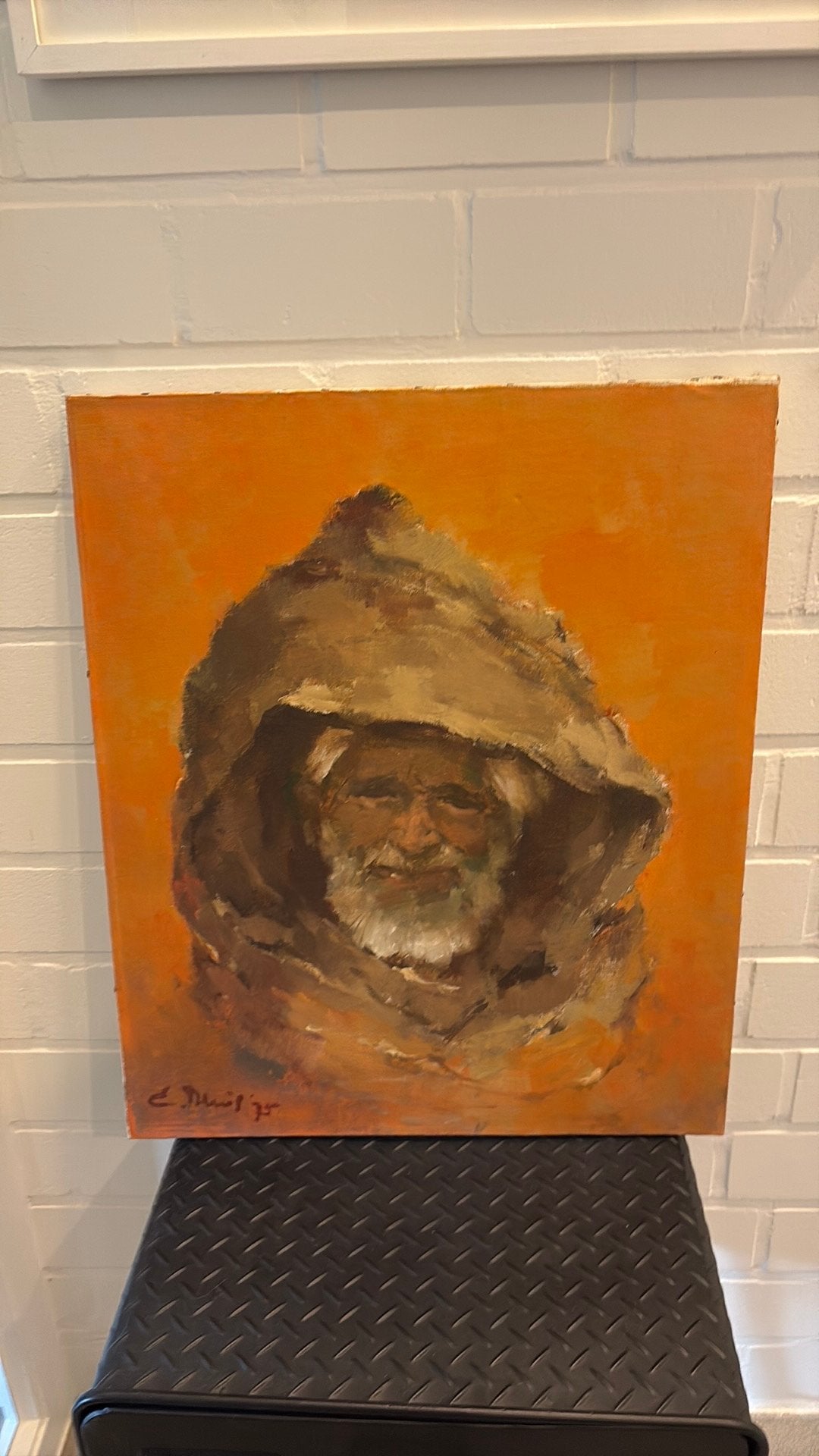Moderner schilderij, Antiek en Kunst, Kunst | Schilderijen | Abstract, Ophalen of Verzenden