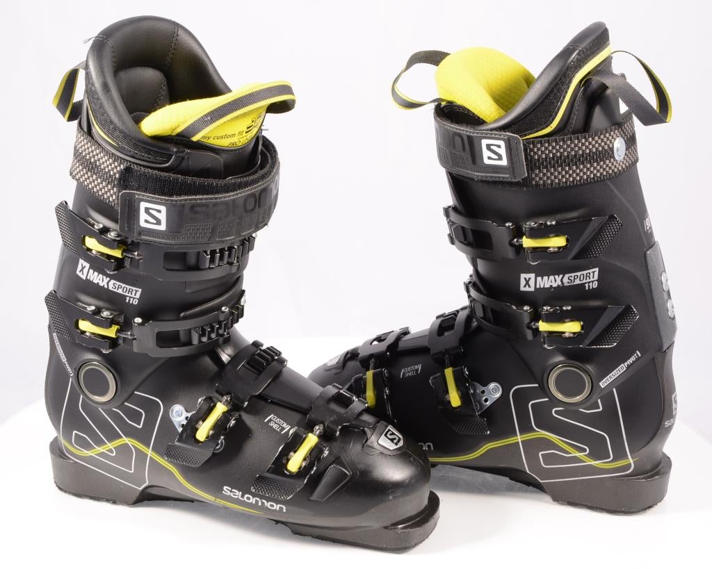 Chaussures de ski 40.5 41 EU SALOMON X MAX 110 SPORT, Carving, Enlèvement ou Envoi, Salomon, Utilisé