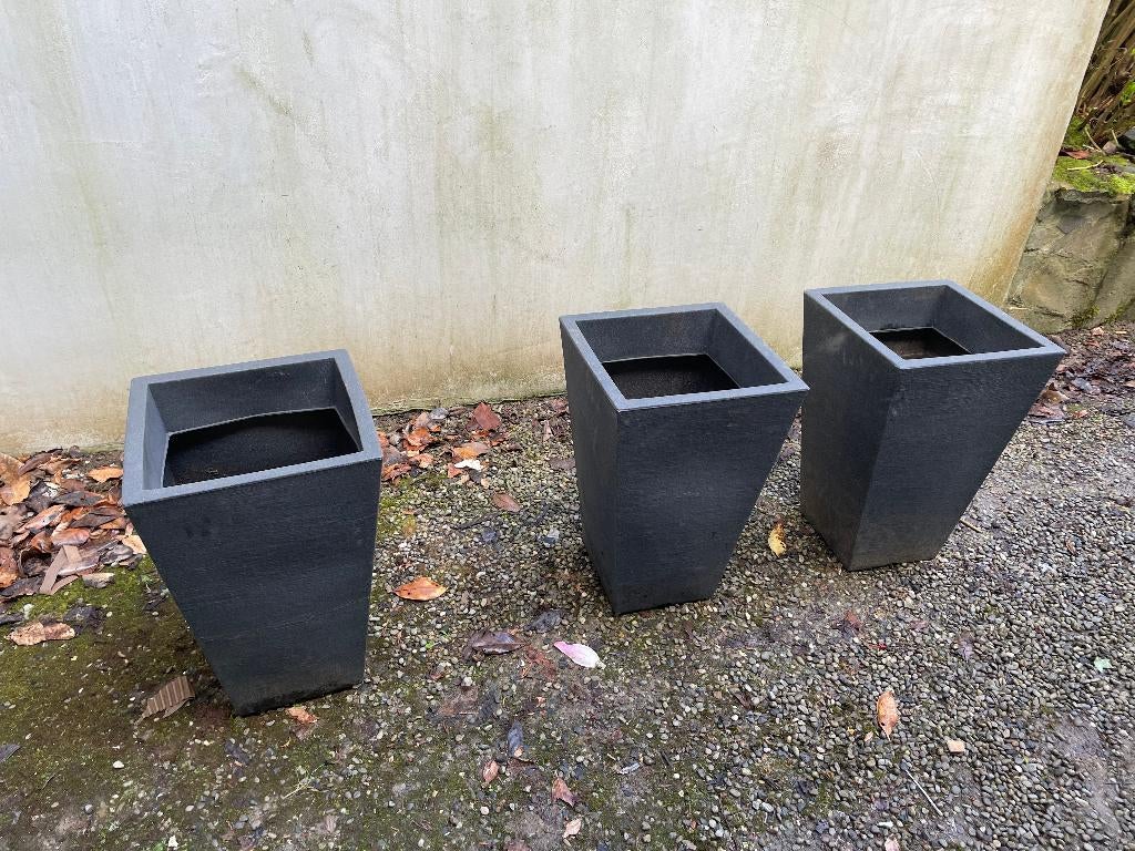 pot pour plantes, Jardin & Terrasse, Enlèvement, Comme neuf, Béton