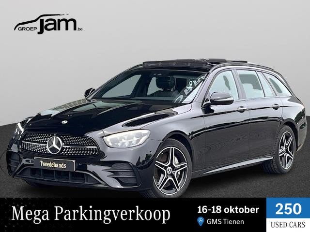 Mercedes-Benz E-klasse Estate 300 de AMG /Pano, Auto's, Automaat, Panoramadak, 4 cilinders, Plug-in hybride