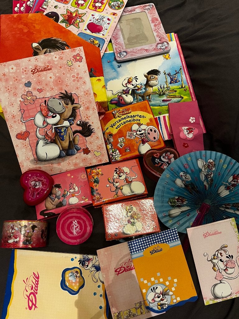 Diddl pakket, Collections, Diddl, Enlèvement, Diddl, Utilisé, Papier, Carte ou Papeterie