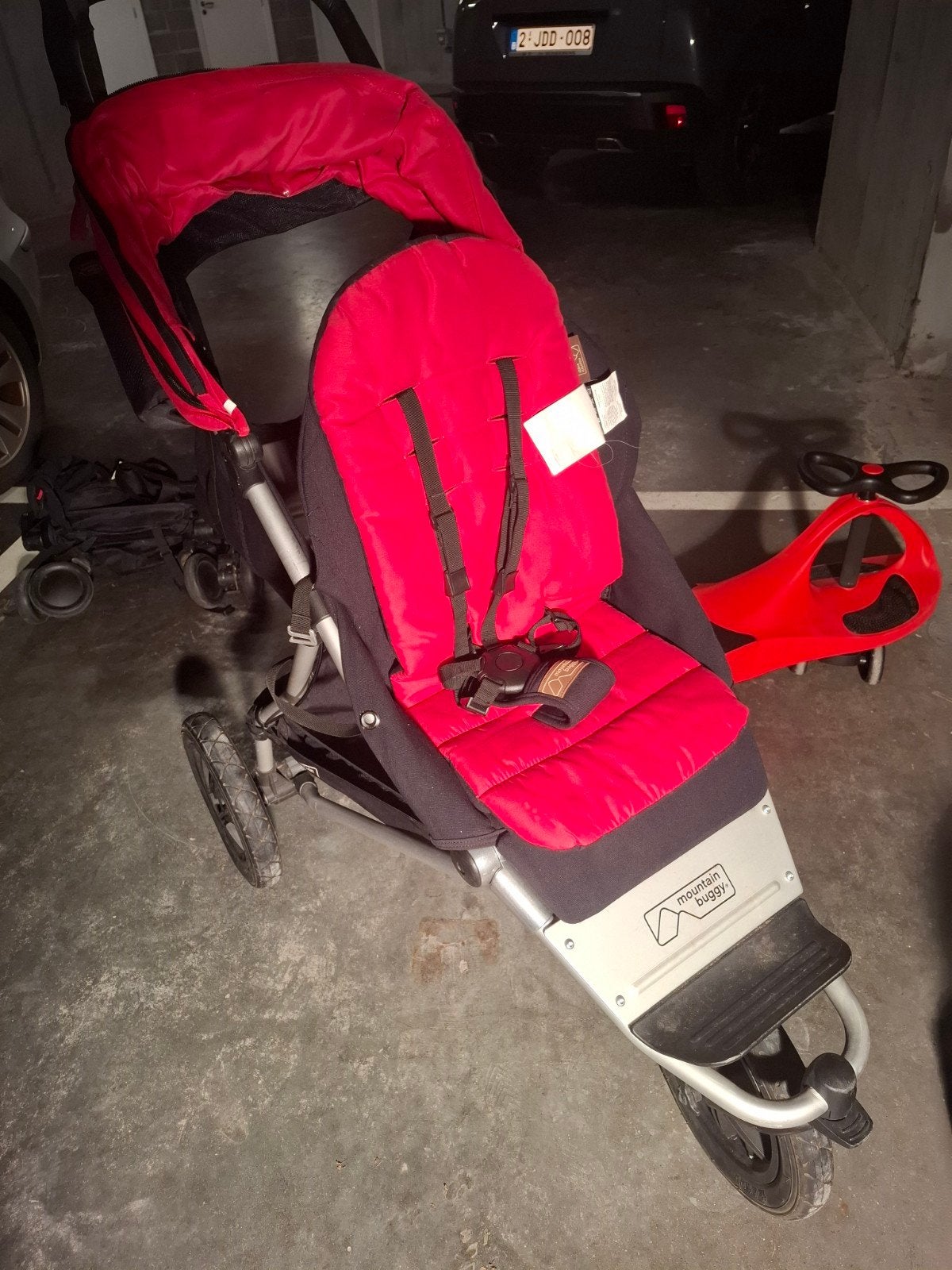 Mountain buggy voor 2 kinderen, Ophalen