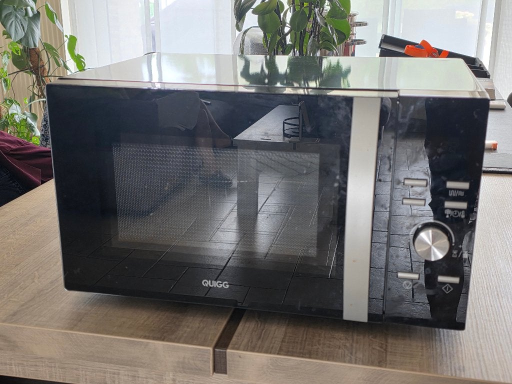 3-in-1 combi-microgolfoven, Elektronische apparatuur, Microgolfovens, Ophalen, Zo goed als nieuw, Draaiplateau, Combi-microgolfoven