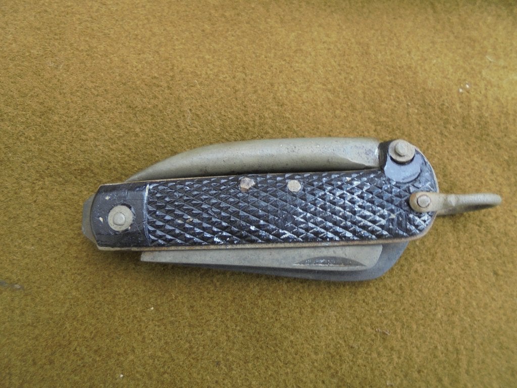 canif,couteau anglais ww2 daté 194, Collections, Objets militaires | Seconde Guerre mondiale, Enlèvement ou Envoi, Armée de terre