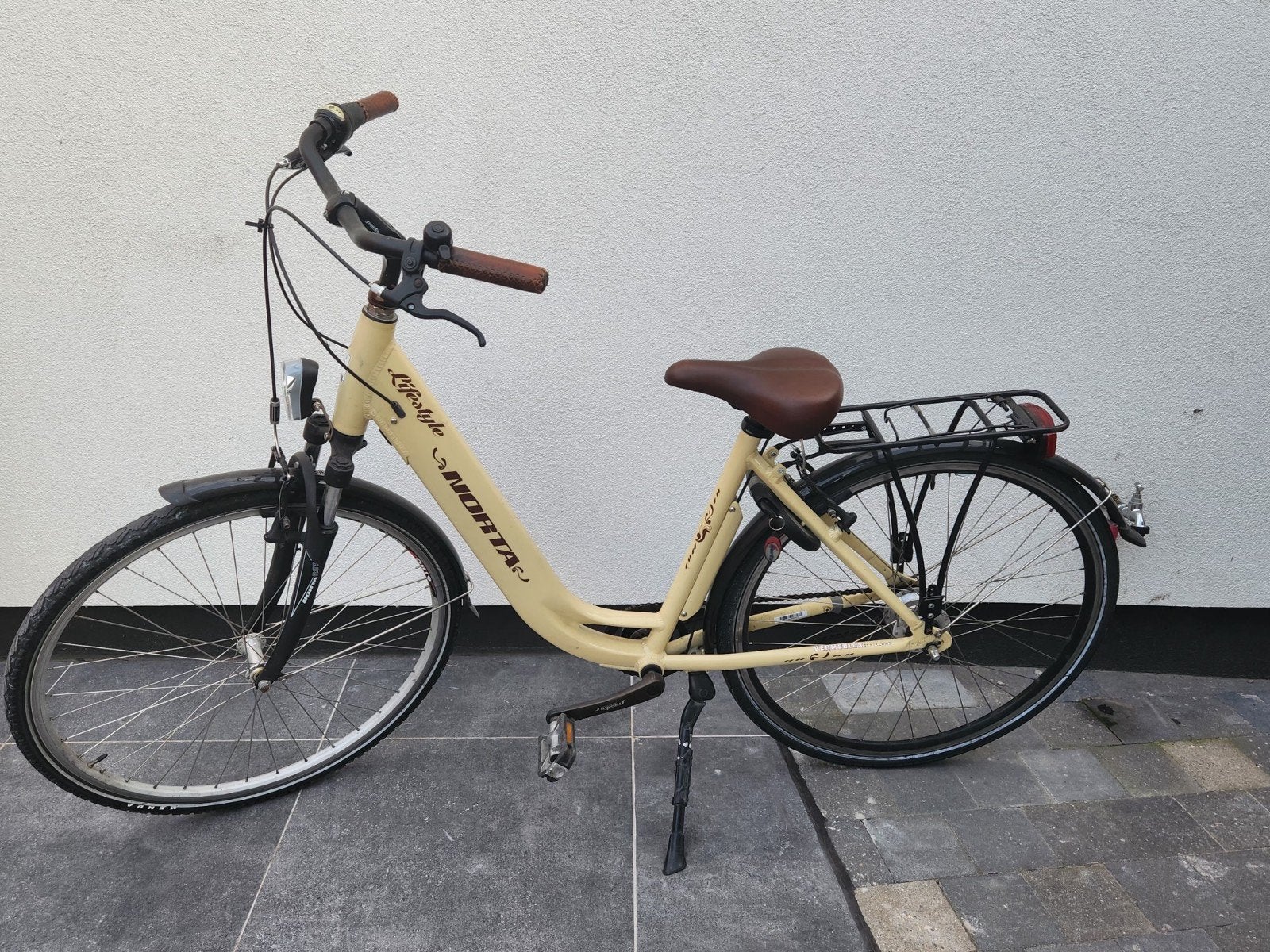 dames fiets, Fietsen en Brommers, Ophalen, Gebruikt, Overige merken, Versnellingen