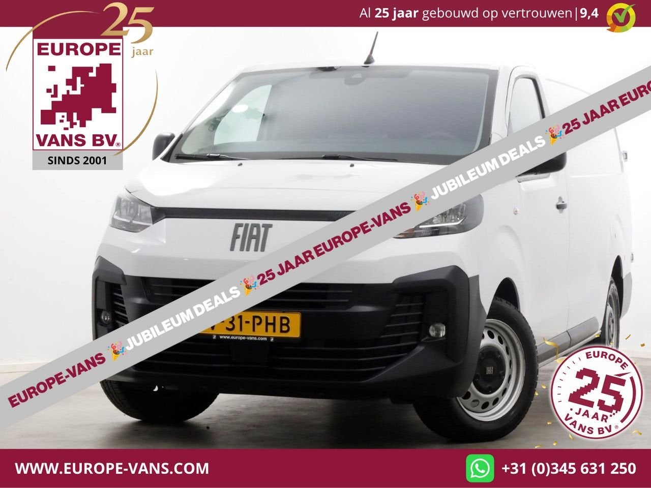 Fiat Scudo 2.0 Diesel 180pk Automaat L3 Airco/Navi/Camera 09, Autos, Camionnettes & Utilitaires, 197 g/km, Achat, Entreprise, Carnet d'entretien