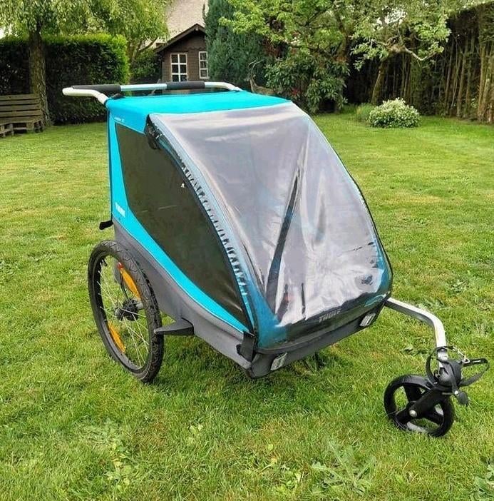 Thule Coaster XT Fietskar, Ophalen, Opvouwbaar, Zo goed als nieuw, 40 tot 60 kg