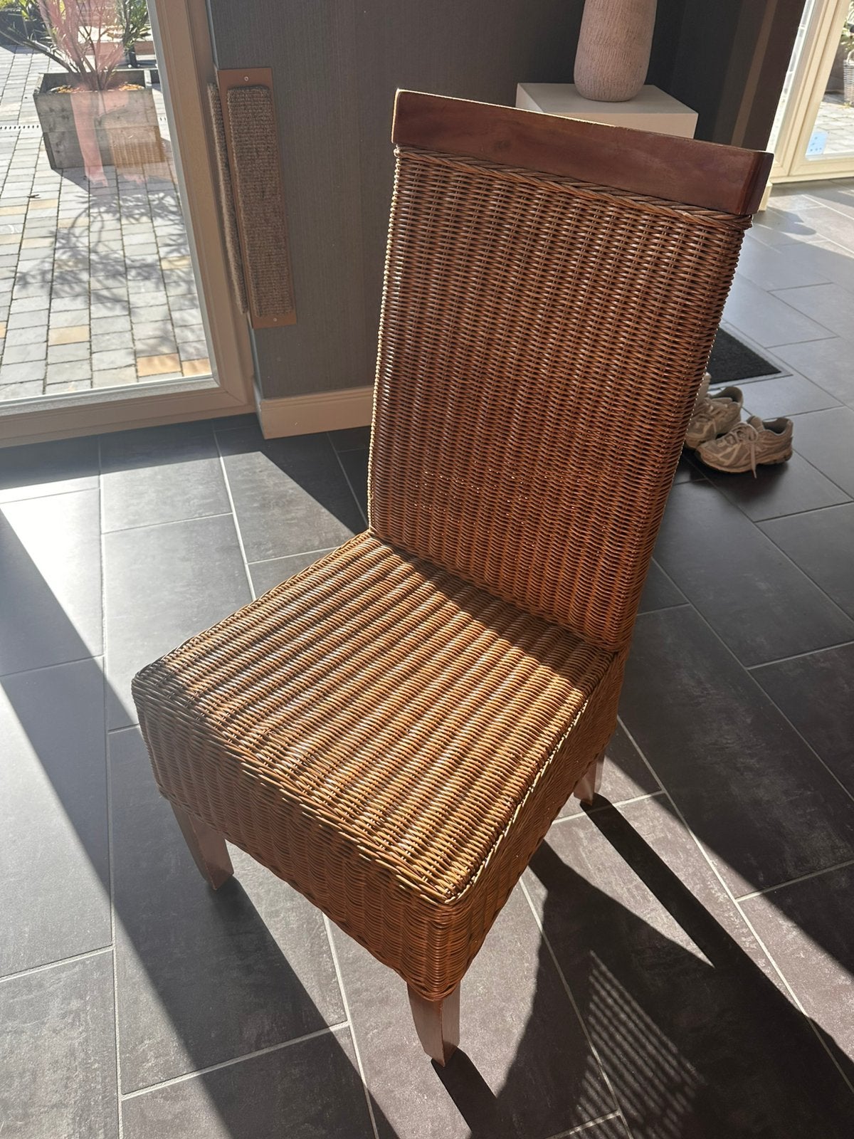 6 sièges, Maison & Meubles, Brun, Enlèvement, Bois, Cinq, Six Chaises ou plus