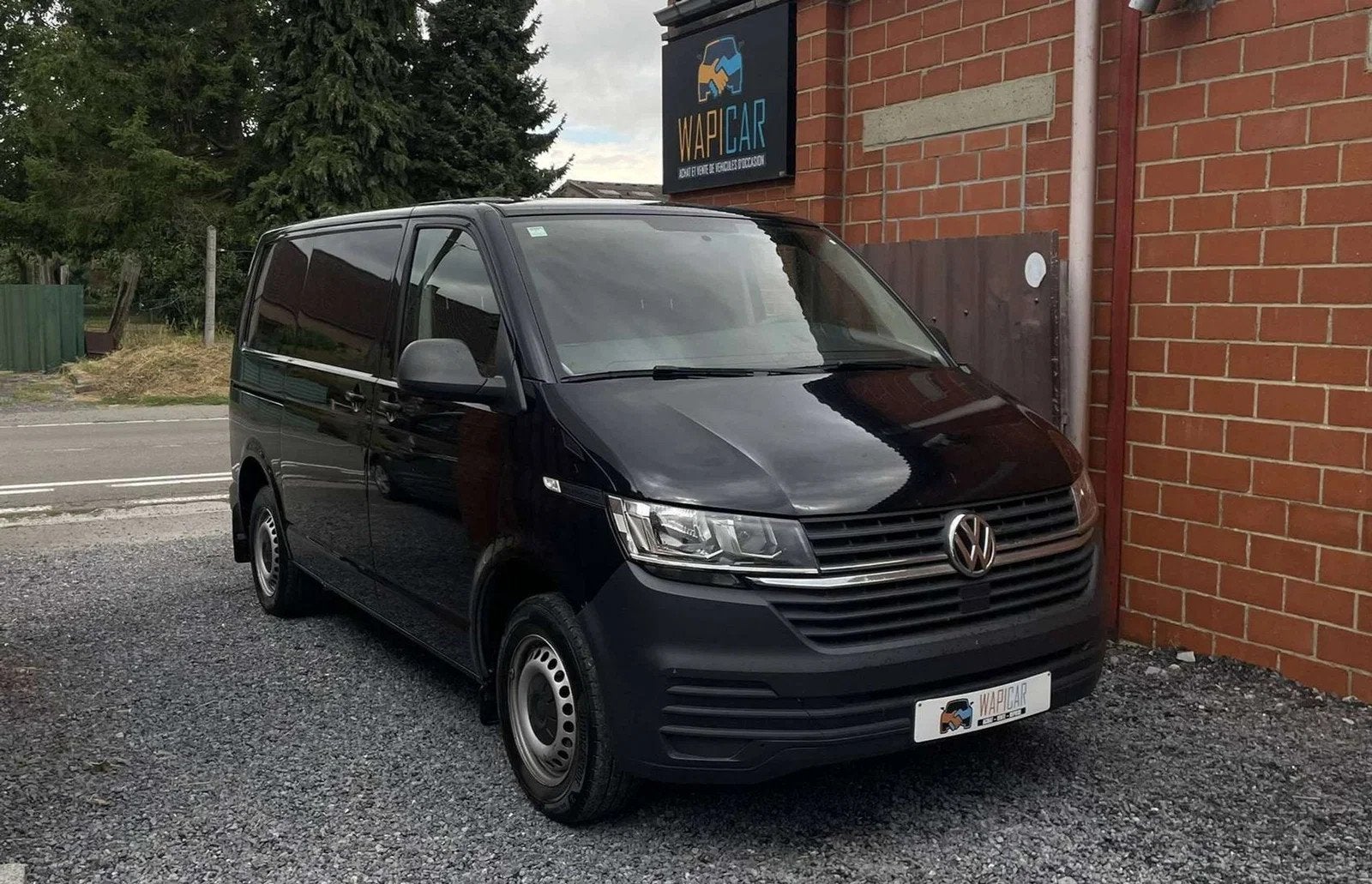 Volkswagen T6 TRANSPORTER 2.0tdi Utilitaire 3places eur6d *G, Auto's, 118 g/km, Stof, Gebruikt, 4 cilinders