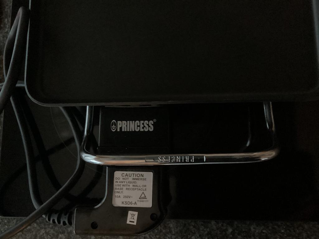 teppanyakigrill Princess, Elektronische apparatuur, Ophalen, Zo goed als nieuw, Tafelgrill