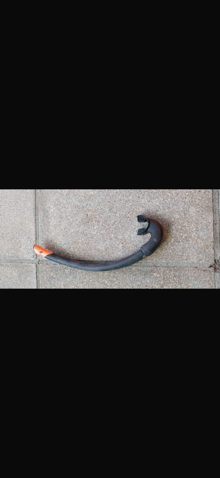 Vaste en flexibele snorkel, Ophalen