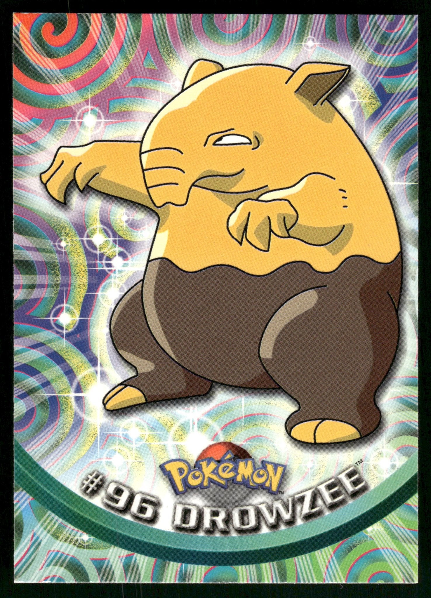 Drowzee 96/144 - Topps Series 2 (NM), Hobby en Vrije tijd, Verzenden