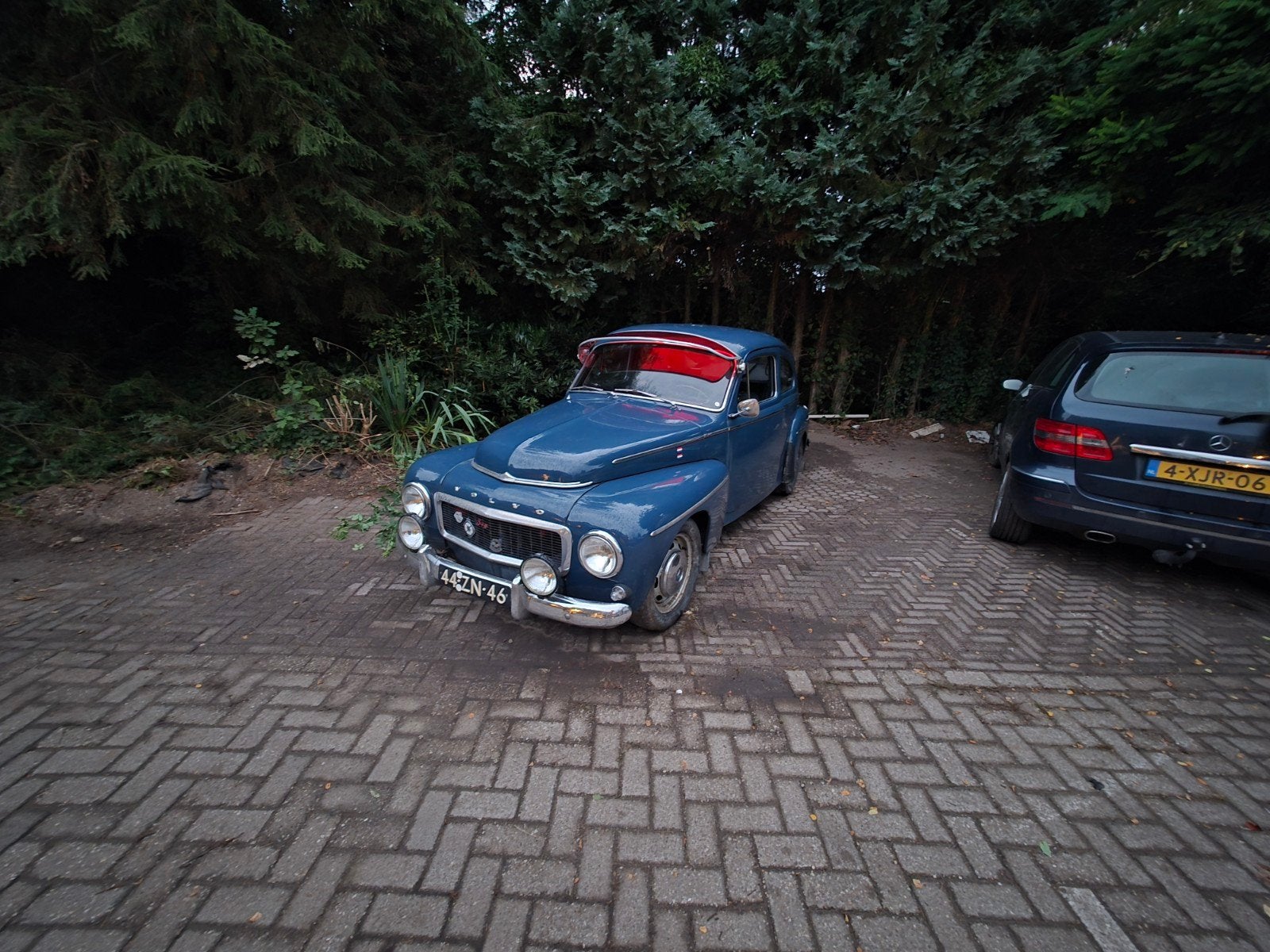 Volvo 544 1964 Blauw, Auto's, Voorwielaandrijving, Zwart, 4 cilinders, Blauw