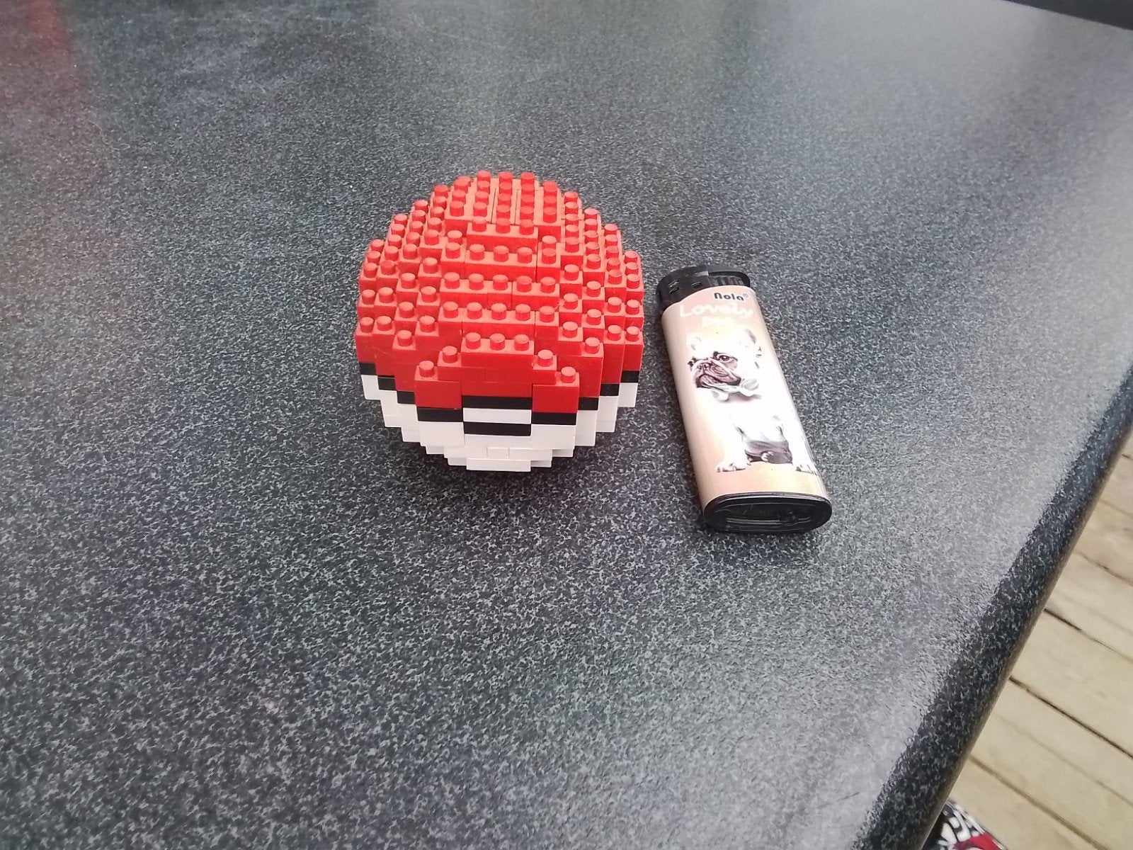 pokemon bal mini blokjes, Ophalen