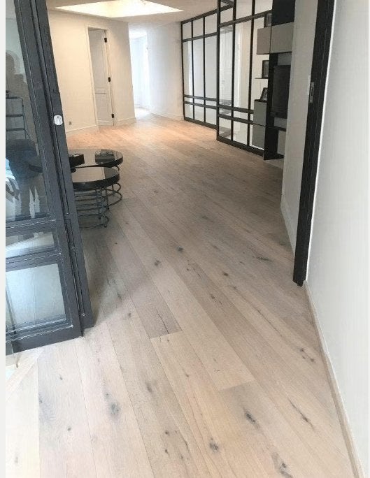 ~~PARQUET EN CHÊNE, SOL COMBINÉ HUILÉ PRÊT, LARGEUR 190 MM, Enlèvement
