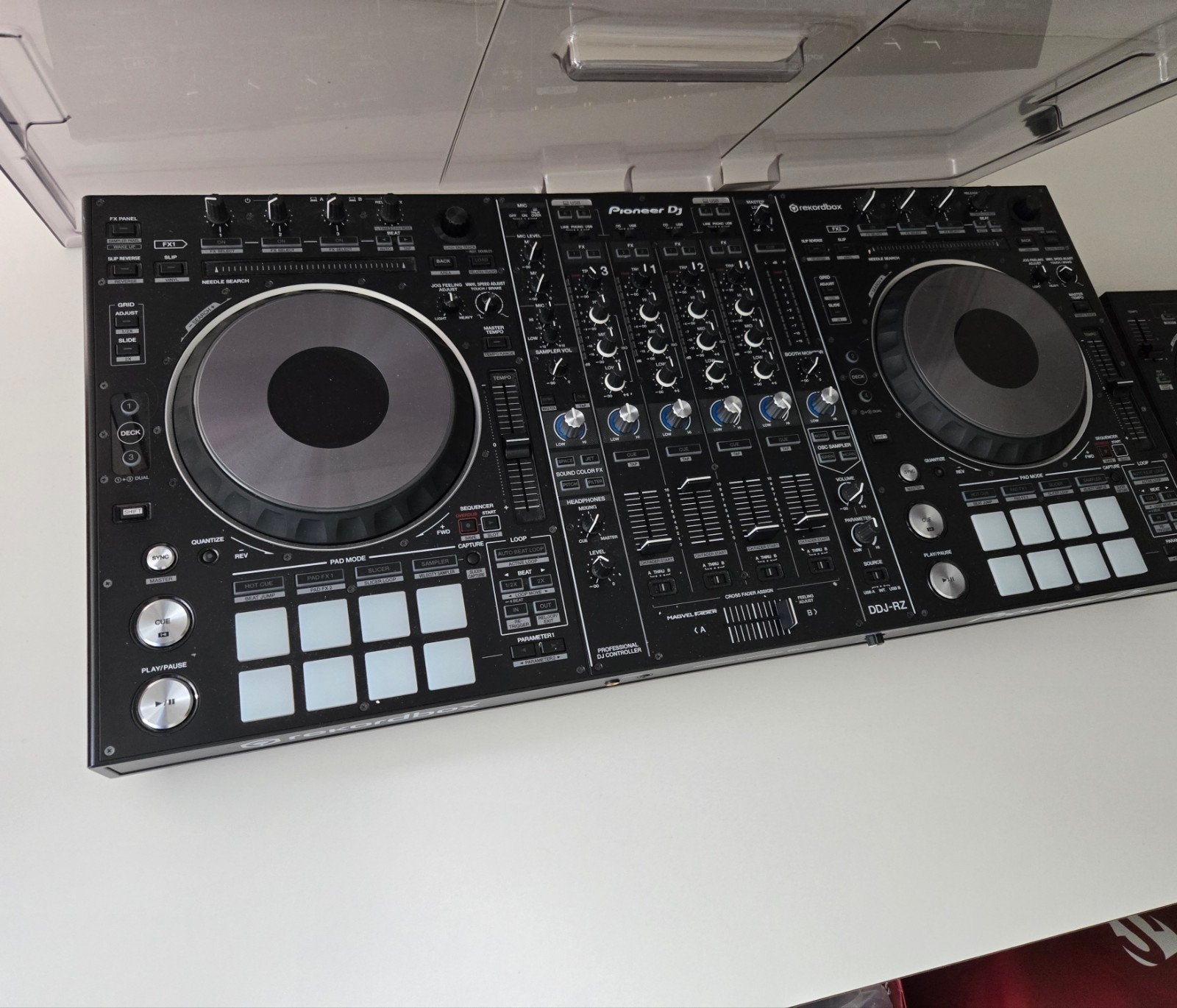 Pioneer DDJ - RZ en 2 X Pioneer S-DJ80X, Enlèvement, Comme neuf, Haut-parleurs, Pioneer