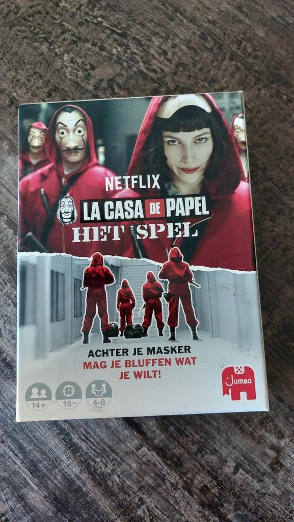 Gezelschapsspel La Casa de Papel, Ophalen of Verzenden