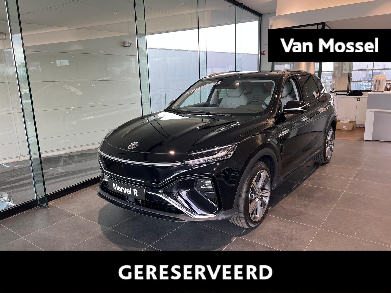 MG Marvel R 70 kWh Luxury Full Option - Pano Dak - Elektrisc, Auto's, MG, Automaat, 750 kg, Zwart, 5 zetels