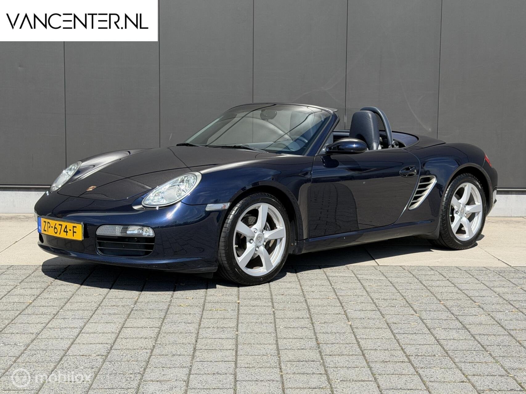 Porsche Boxster Cabrio 2.7 240PK Handbak Xenon Airco Leder, Autos, Cuir, Achat, 176 kW, Entreprise
