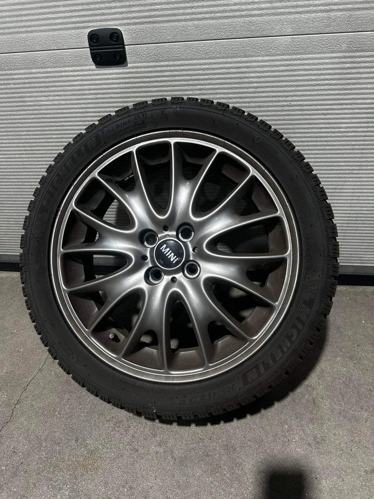 À vendre : pack hiver MINI Cooper JCW 17 pouces, Neuf, Pneus et Jantes, Pneus hiver, 17 pouces