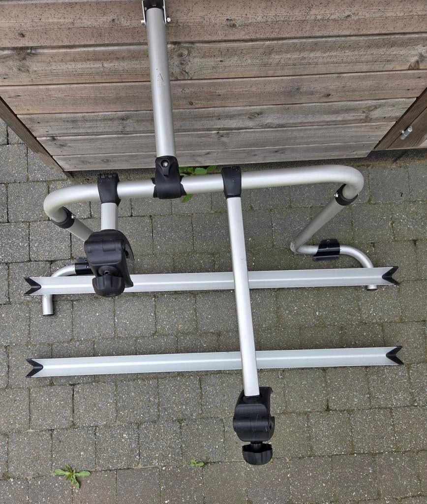 Fietsendrager voor 2 fietsen in de campergarage, Ophalen, 2 fietsen