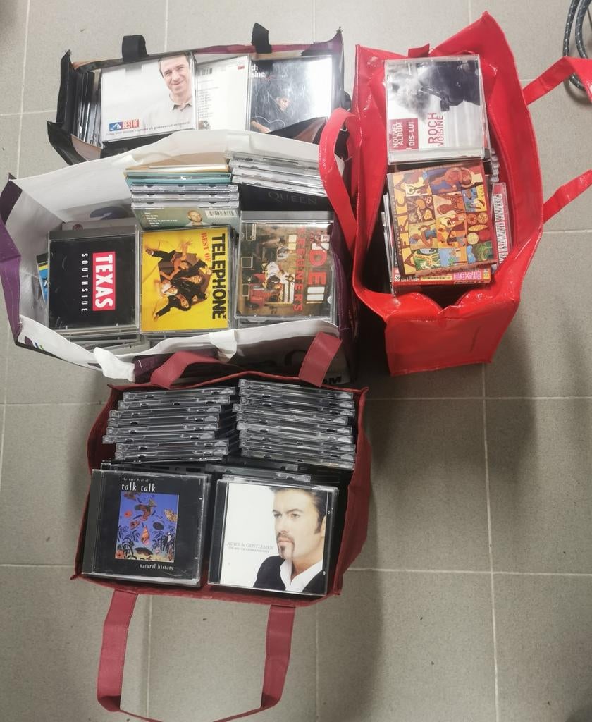 Lot de CD, CD & DVD, Enlèvement