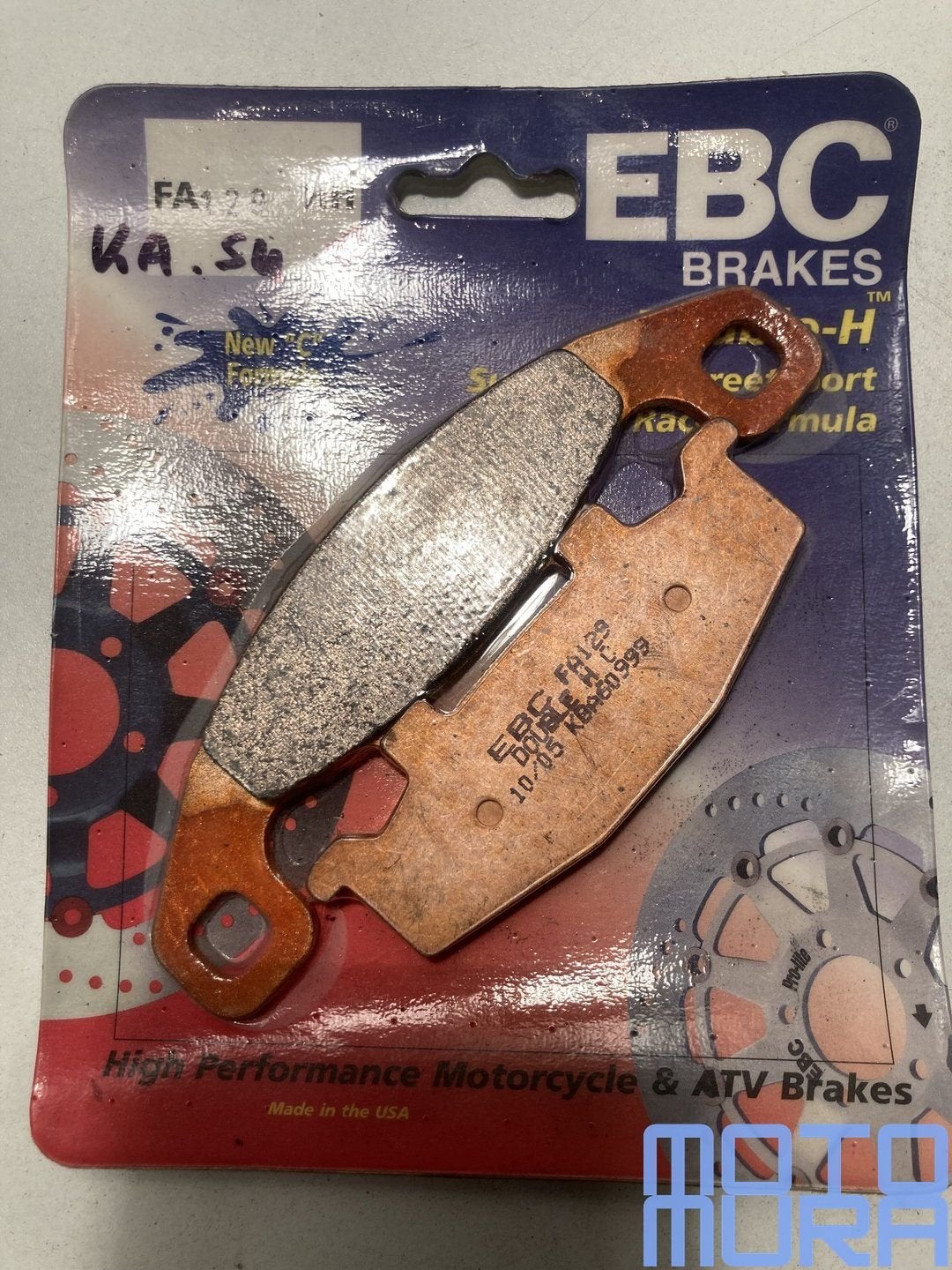 EBC FA129HH remblokken set Kawasaki ZZR600 ZZR1100 GPX 750 G, Motos, Neuf, -, -, -