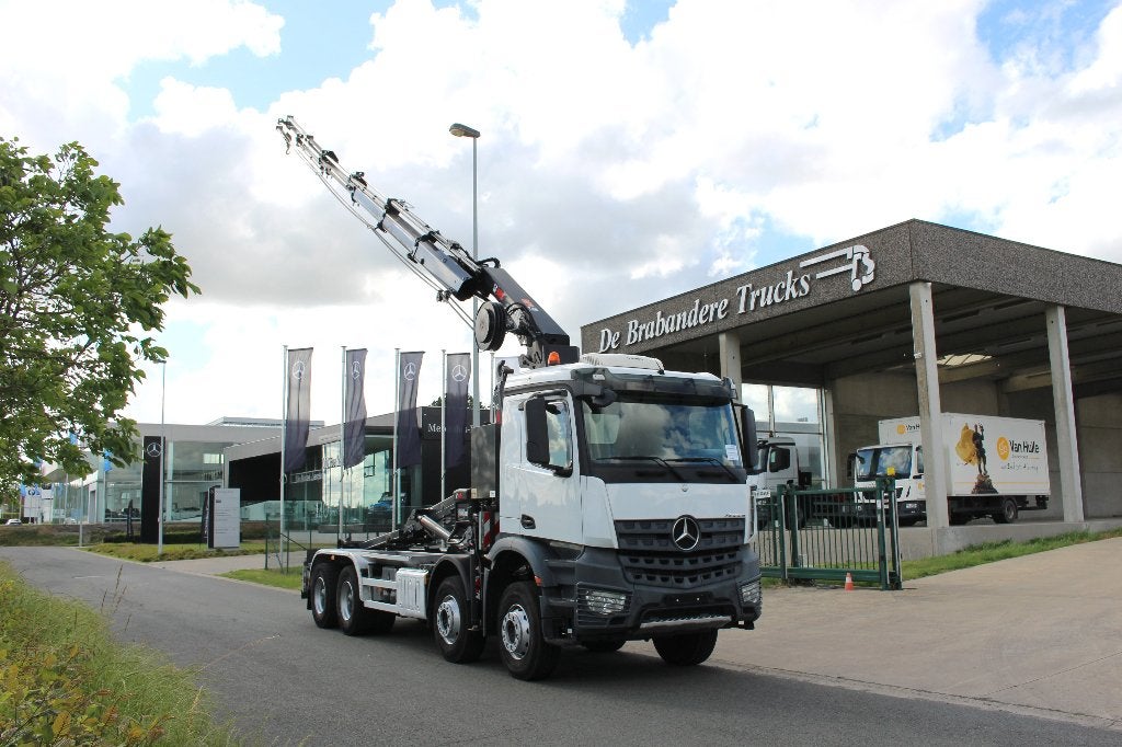 Mercedes AROCS 3242 8x4 - 2016 - 311.200 km, Automaat, Euro 6, Wit, Mercedes-Benz