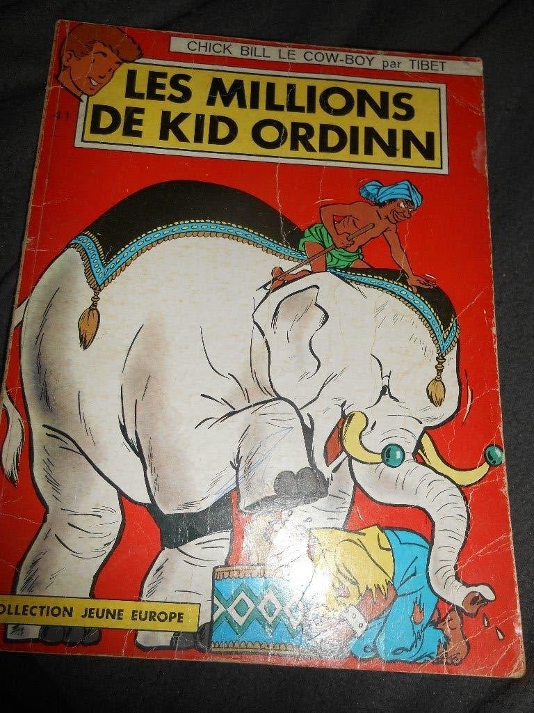 Chick Bill " Les millions de Kid ordinn" eo, Livres, Enlèvement ou Envoi