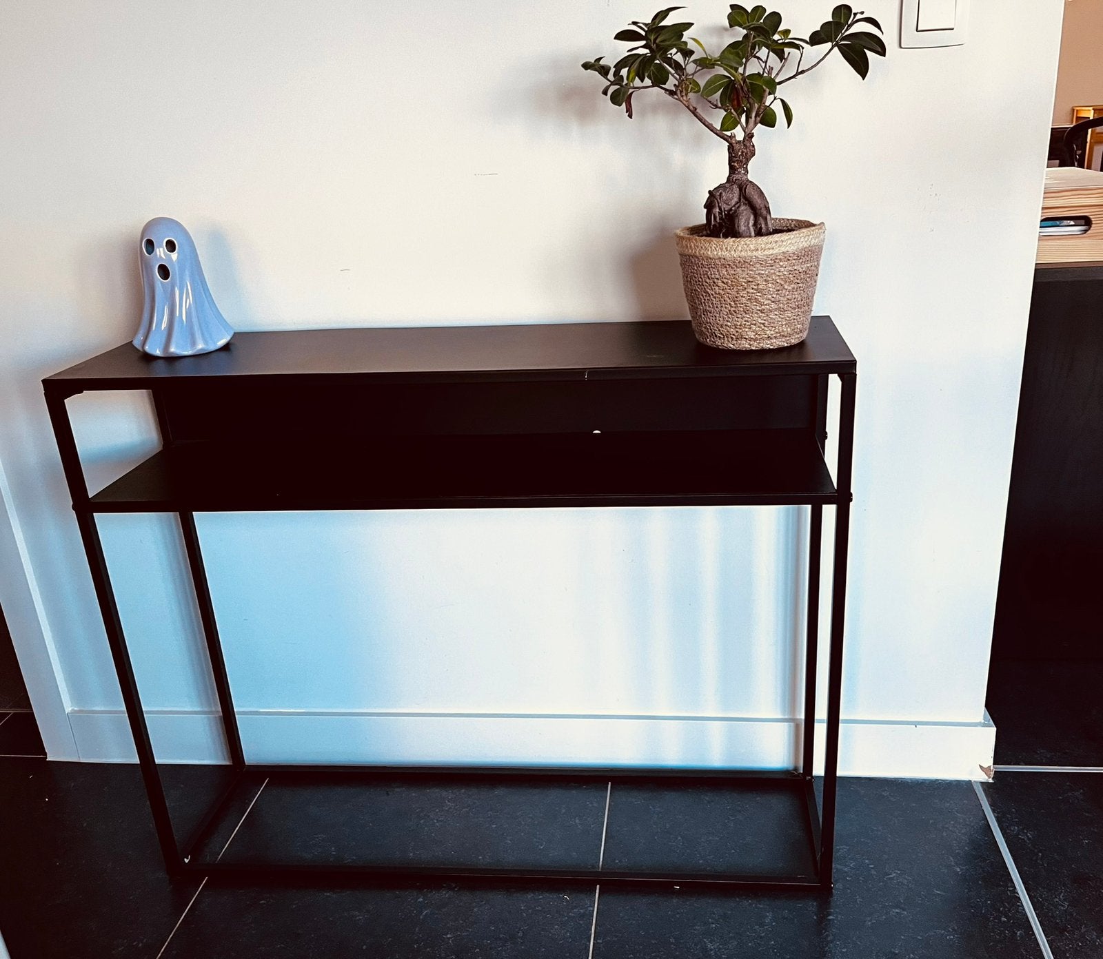Zwarte sidetable, Ophalen, Zo goed als nieuw