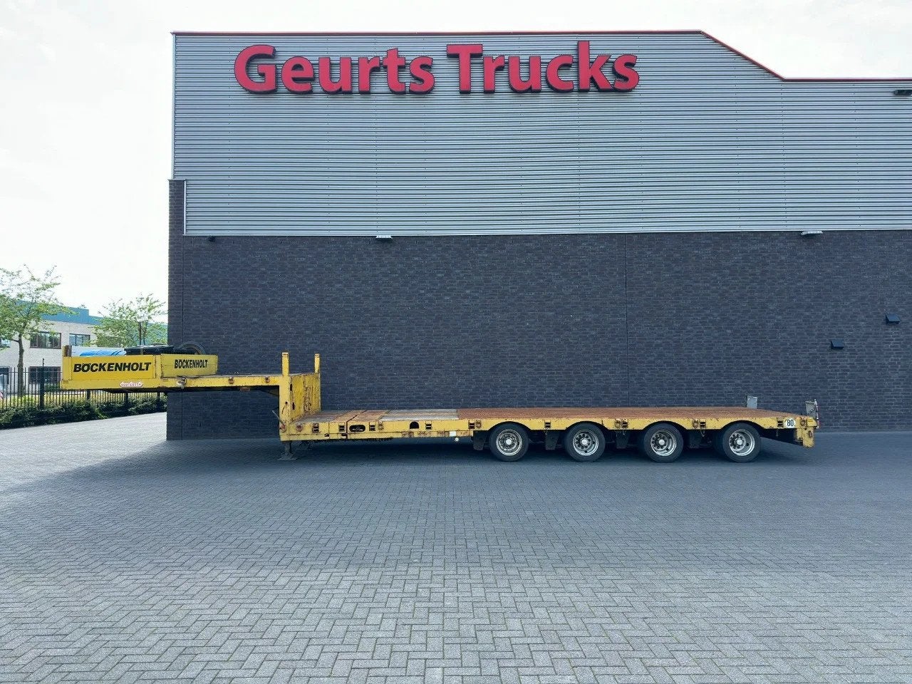 Nooteboom OSD-50-04-V EXTENDABLE SEMI DIEPLADER/TIEFLADER/LO, Overige brandstoffen, Geel, Aanhangers en Opleggers, Te koop