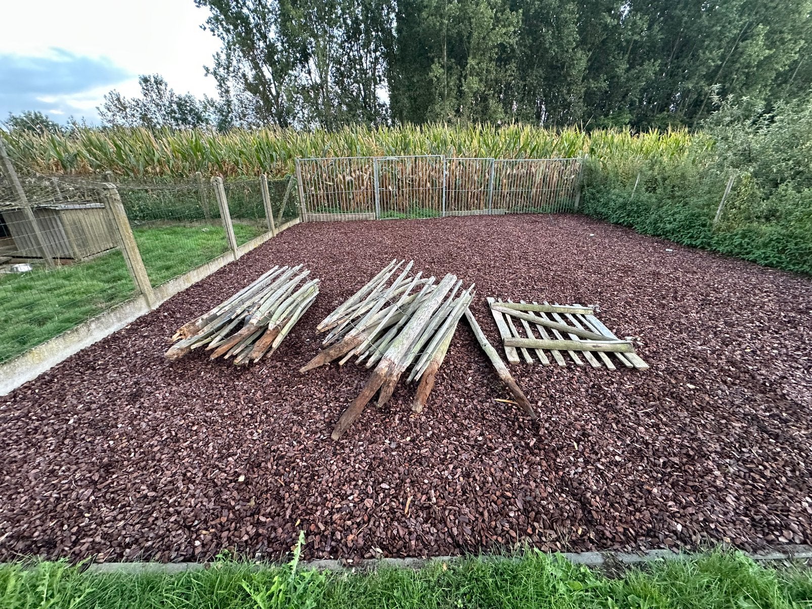 Houten hek met poortje, Tickets & Billets
