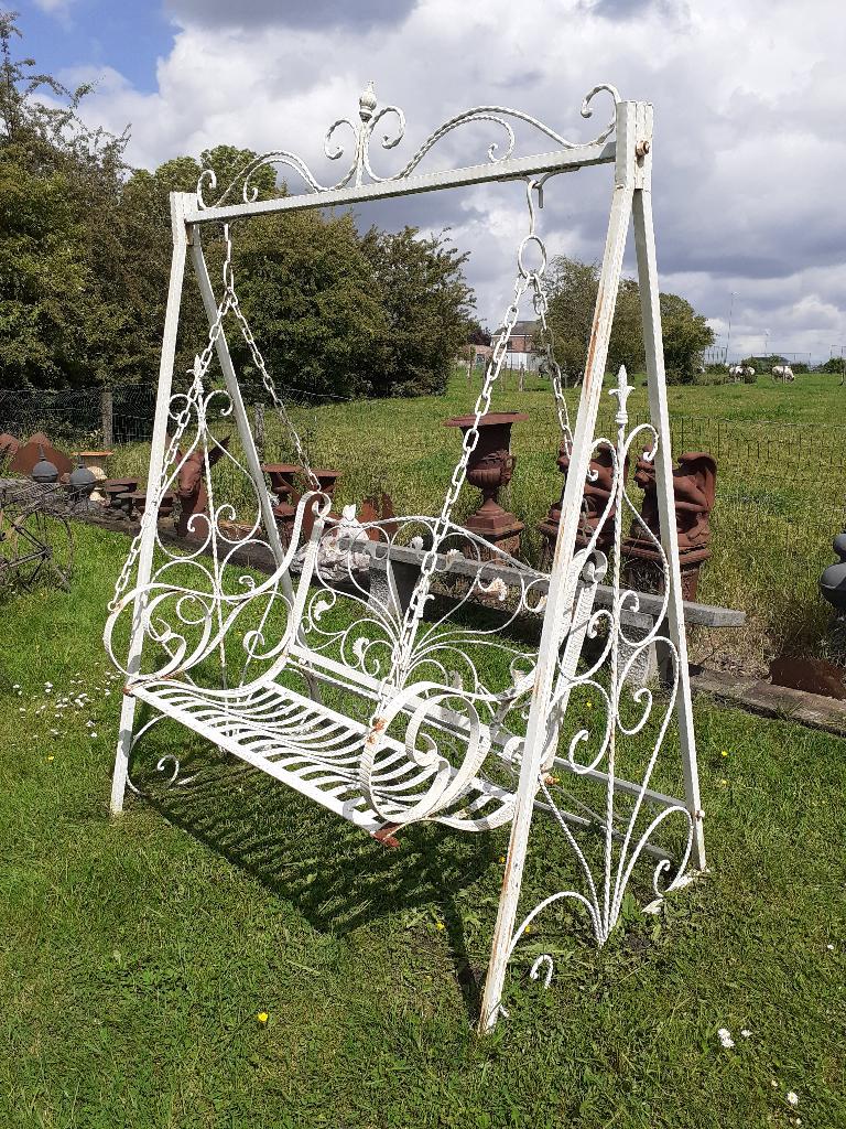 SMEEDIJZEREN SCHOMMEL, Tuin en Terras, Tuinmeubel-accessoires, Ophalen, Gebruikt