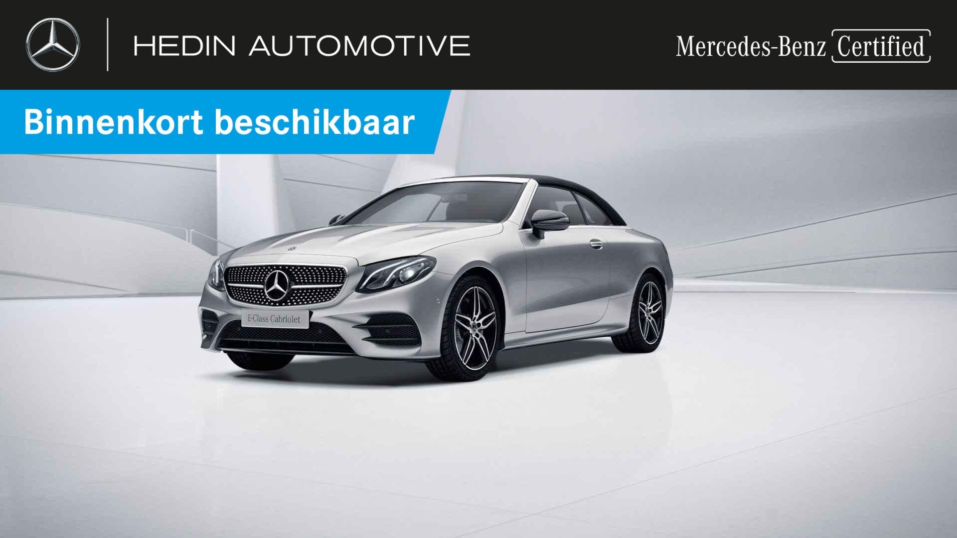 Mercedes-Benz E-Klasse 200 Cabriolet AMG Line, Auto's, Automaat, 4 zetels, 4 cilinders, Cabriolet