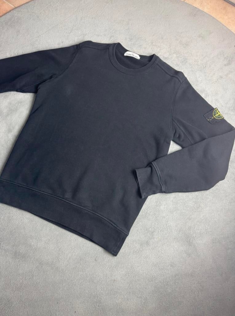 Pull stone island noir, Enlèvement ou Envoi, Comme neuf, Taille 52/54 (L), Noir