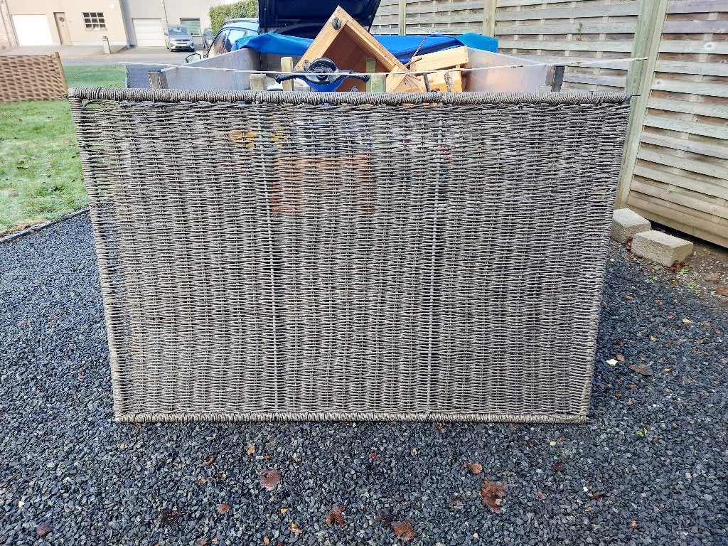 Tuinschermen uit Wicker, Tuin en Terras, Tuinschermen, Ophalen, Kunststof, Gebruikt, 100 tot 150 cm