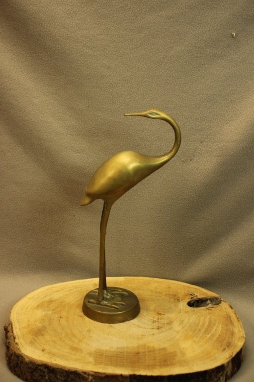 Vintage messing vogel, Ophalen of Verzenden, Koper