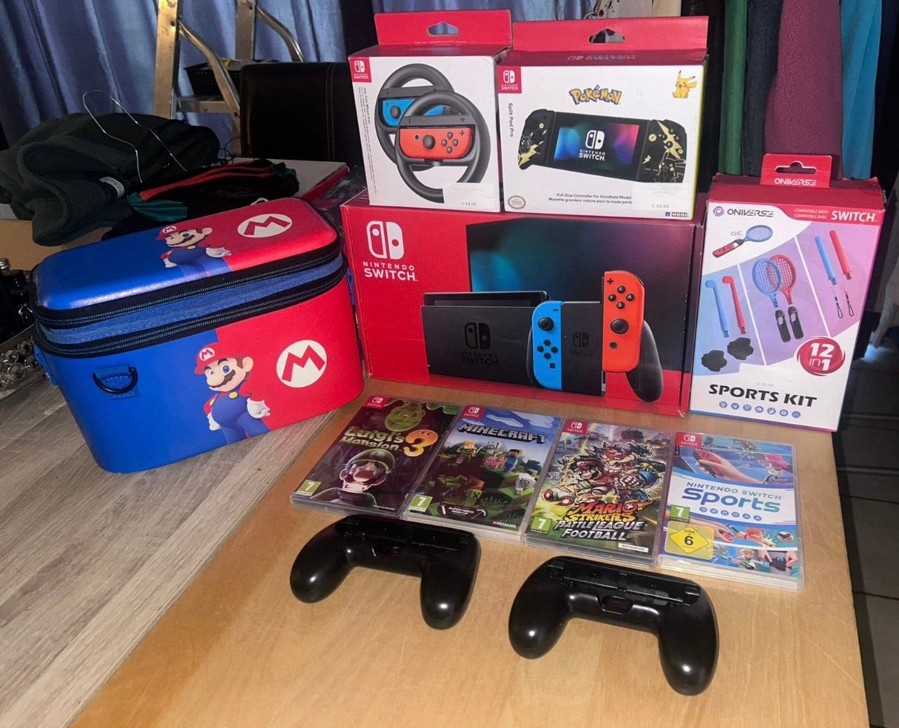 Nintendo switch, Games en Spelcomputers, Ophalen, Zo goed als nieuw, Met games