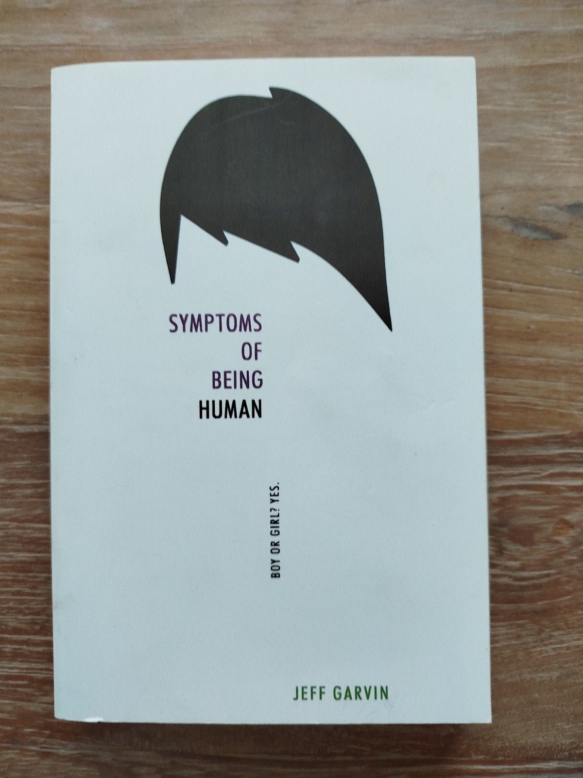 Engelstalig boek - Symptoms of being human, Ophalen of Verzenden, Nieuw, Jeff Garvin