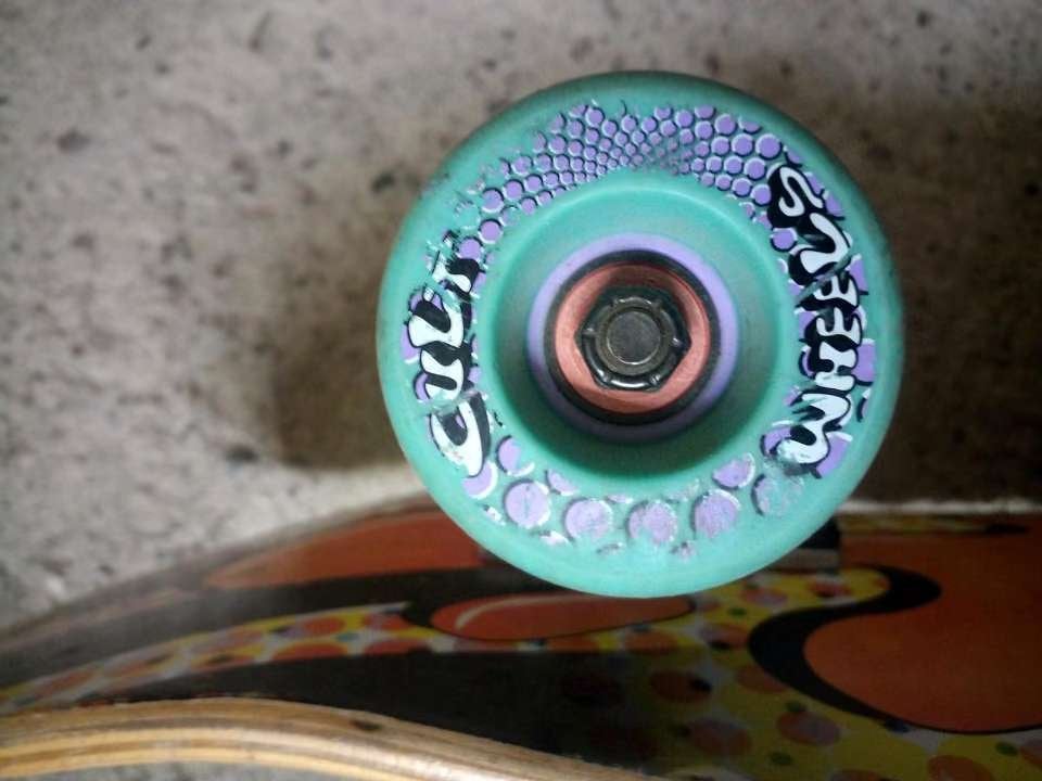 Cult Longboard Skateboard Surfskate Wheels, Enlèvement ou Envoi, Utilisé, Skateboard, Longboard