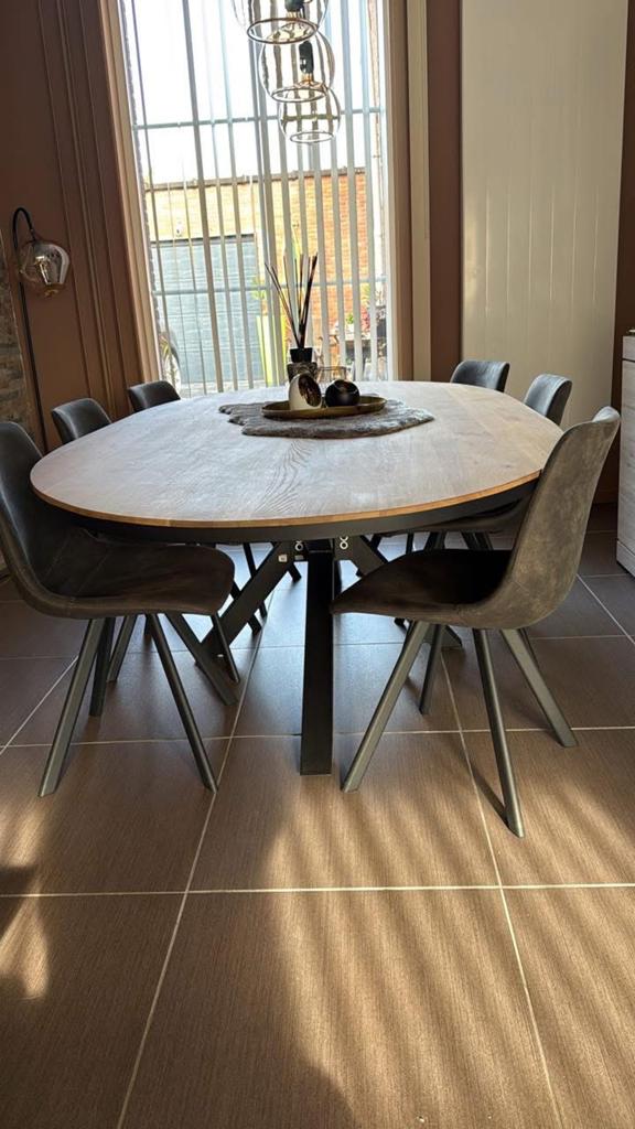 Ovale eettafel, Enlèvement, Comme neuf